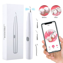 Load image into Gallery viewer, Ultrasonic Visual Dental Cleaning Teeth Whitening Kit Tartar Eliminator Scraper Scaling Tooth Cleaner Dental Calculus Removal
