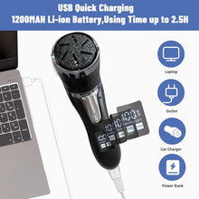 Load image into Gallery viewer, Rechargeable Electric Foot Rasp Electric Pedicure Foot Sander IPX7 Waterproof 2 Speeds to Eliminate Feet Dead Skin and Calluses

