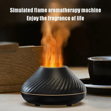 Load image into Gallery viewer, Flame Aromatherapy Humidifier Nordic Desktop Home Style Atmosphere Light High Fog Quiet Small Space and Saving
