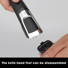 Load image into Gallery viewer, Professional Men's Hair Clipper Retro Oil Head Hair Cutting Gallery Carving Pusher USB Hairdresser for Men Barber
