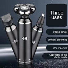 Load image into Gallery viewer, Men's Electric Shaver Safety Epilator Nose Trimmer Rechargeable Face Beard Razor Depilator Facial Hair Removal Shaving Machine
