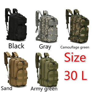 30L/50L 1000D Nylon Waterproof Backpack Outdoor Military Rucksacks Tactical Sports Camping Hiking Trekking Fishing Hunting Bag