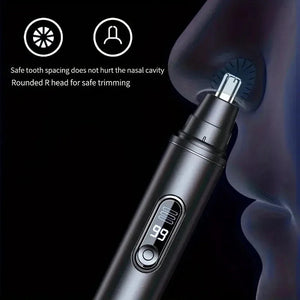 Mini Pocket Nose Hair Trimmer Painless Clipper Nose Ears Hair Eyebrow Waterproof  Portable Trimmer For Men And Women