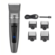 Load image into Gallery viewer, Precision Intelligent Hair Clipper Electric Clipper Power Generation Pusher Household Shaving Trimmer Long Battery Life
