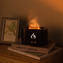 Load image into Gallery viewer, Flame Aromatherapy Machine Humidifier Home Office Hotel Essential Oil Diffuser Humidifier
