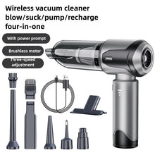 Load image into Gallery viewer, Brushles Vacuum Cleaner Wireless Air Dust Blower Gun for Car Powerful Portable Car Cleaning Appliance Cordless Vehicle Cleaner
