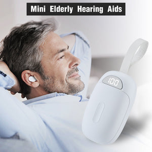 Rechargeable Hearing Aids Intelligent New Style Hearing Aid Low Noise Deaf Ear Amplifier OneClick Adjustable Tone Hearing Device