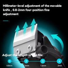 Load image into Gallery viewer, Hair Clipper Electric Hair Cutting Machine Professional Hair Clipper Adjustable Haircut Machine Clipper for Men
