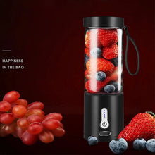 Load image into Gallery viewer, 530ML Electric Portable Juicer Household Usb Rechargeable Juice Machine Small Juicer ABS Plastic Mini Juicer Blender Cup
