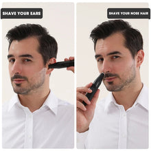 Load image into Gallery viewer, Rotary Blade nose Trimmer Waterproof Shaver Machine IPX5 Waterproof Electric Eyebrow Nose Hair Trimmer For Men
