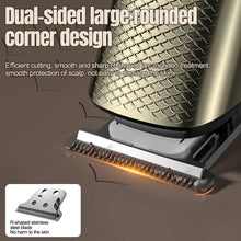 Load image into Gallery viewer, Metal Vintage Rechargeable T9 Professional Hair Trimmer LCD 6 in 1 Grooming Set Electric Razor Body Nose
