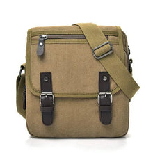 Load image into Gallery viewer, Casual Fashion Canvas Men's Bag Vintage Men's Canvas Shoulder Bag Fashion Men's Business Messenger Bag
