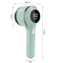 Load image into Gallery viewer, Portable Lint Remover for Clothing Fabric Shaver Rechargable Electric Sweater Clothes Take Out Lint Fluff Pellet Remover Machine
