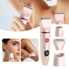 Load image into Gallery viewer, Women Epilator 3 In 1 Electric Hair Shaver Portable Wireless Rechargeable Wet Dry Painless Razors For Face Body Bikini Trimmer
