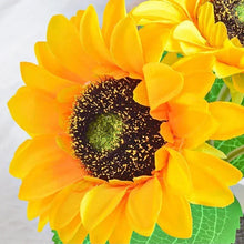 Load image into Gallery viewer, 3 LED Night Light Rechargeable Sunflower Lights Interior Lighting Bedroom Bedside Desktop Decoration Table Lamp Night Lamps
