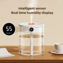 Load image into Gallery viewer, 2000ML Home Air Humidifier USB Dual Spray Ultrasonic Cool Mist Aroma Essential Oil Diffuser Humidifier LED Lamp
