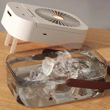 Load image into Gallery viewer, 2.5L Large-capacity Desktop Humidification Spray Fan Portable USB Household Large Wind Silent Humidifier
