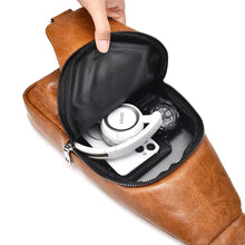 Load image into Gallery viewer, Men Cross Body Bag Sling Backpack Fashion Retro Travel Male Side Messenger Shoulder Chest Bag
