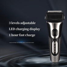 Load image into Gallery viewer, USB Rechargeable Electric Shaver for Men Shaving Machine Beard Trimmer 3D Floating Blade Razor Shaver Barber Haircut Trimer
