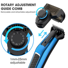 Load image into Gallery viewer, 4 in 1 Multi-functional Men's Electric Shaver Nose Hair Trimmer Oil Head Carving Hair Clipper Hair Cutting Machine
