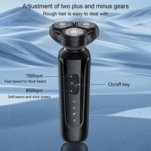 Load image into Gallery viewer, Efficient Floating Heads Men's Electric Razors for Quick Grooming USB Charging Beard Trimmer Convenient Travel Shaver
