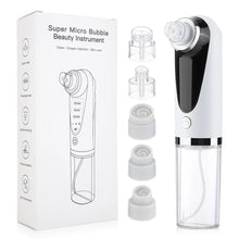 Load image into Gallery viewer, Blackhead Remover Acne Facial Bubble Cleaner Suction Black Point Vacuum Cleaner Sebum Inhaler Squeeze Acne Black Dots Extractor
