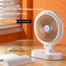 Load image into Gallery viewer, Mini Portable Fan Handheld USB Charging Fan Cooling Electric Fan 3 Speed Adjustment Powerful Dual Motor Outdoor Travel
