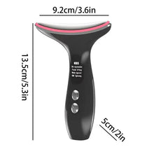 Load image into Gallery viewer, Face Neck Lifting Massager EMS Microcurrent Face Sculpting Device Create A Swan Neck Jade Neck Face Sculpting Device LED Photon
