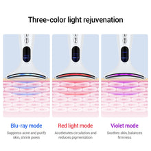 Load image into Gallery viewer, EMS Neck Face Beauty Device 3 Colors LED Photon Skin Tighten 4 Modes Reduce Double Chin Anti Wrinkle Remove Skin Care
