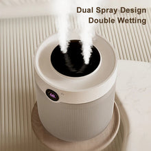 Load image into Gallery viewer, 2000ML Large Capacity Double Spray Humidifier Atomizer USB Home Mute Bedroom Office Desk Night Light Digital Display Humidifier
