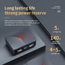 Load image into Gallery viewer, Bluetooth Earphones Slide Cover Charging Case Led Gaming Lights 3D Sound Long Battery Life Game Mode Instant Connection
