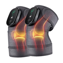 Load image into Gallery viewer, Electric Heating Knee Shoulder Massager Pad Brace LED Vibrators Orthopedics Belt 65℃ Arthritis Pain Relief Physiotherapy Charge
