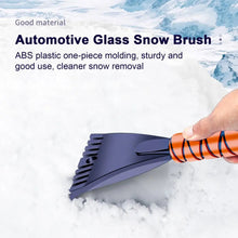 Load image into Gallery viewer, Car Snow Brush Ice Scraper Detachable Long Handle Sponge Grip Nylon Bristles Auto Windshield Snow Removal Broom Ice Shovel Tool
