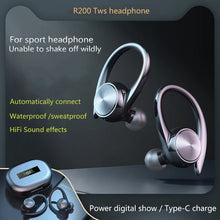 Load image into Gallery viewer, TWS Bluetooth 5.0 Headphones Wireless Stereo Earphones Sports Wireless Earbuds Ear Hook Waterproof Headset with Mic
