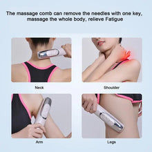 Load image into Gallery viewer, Electric Hair Straightener Comb Cordless Magnetic Head Massage Brush Relieve Fatigue Long Hair Comb Straight Hair Beauty Care

