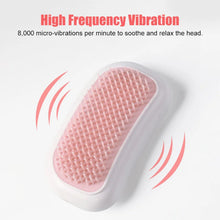 Load image into Gallery viewer, Electric Head Massager Vibration Brush Silicond Massage Comb Tickle Anxiety Physiotherapy Apparatus Scalp Massage Apparatus

