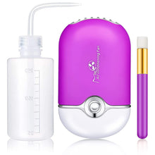 Load image into Gallery viewer, 3 in 1 USB Air Conditioning Lash Fan Dryer Lash Shampoo Brushes Nose Brush eyelash Wash Bottle for Eyelash Extension supplies
