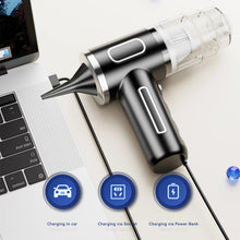 Load image into Gallery viewer, 9600000Pa Wireless Car Vacuum Cleaner 5 in1 Strong Suction Dust Catcher Portable Handheld Wet Dry Vacuum Cleaner Air Duster
