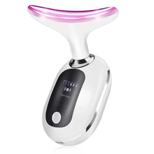 Load image into Gallery viewer, EMS Neck Beauty Device LED Photon Face Beauty Device Microcurrent Skin Lifting Firming Wrinkle Remover Reduce Double Chin
