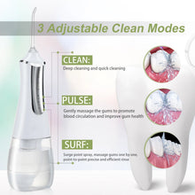 Load image into Gallery viewer, 5 Modes Oral Irrigator USB Rechargeable Water Floss Portable Dental Water Flosser Jet 350ml Irrigator Dental Teeth Cleaner
