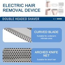 Load image into Gallery viewer, Women Epilator 3 In 1 Electric Hair Shaver Portable Wireless Rechargeable Wet Dry Painless Razors For Face Body Bikini Trimmer
