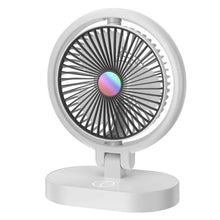 Load image into Gallery viewer, Mini Portable Fan Handheld USB Charging Fan Cooling Electric Fan 3 Speed Adjustment Powerful Dual Motor Outdoor Travel
