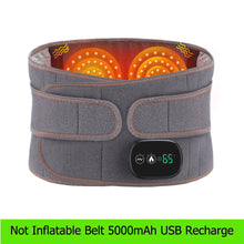 Load image into Gallery viewer, Heat Therapy Lumbar Brace Support Massager Waist Massager Back Belt Herniated Disc Scoliosis Back Pain Relief Spine
