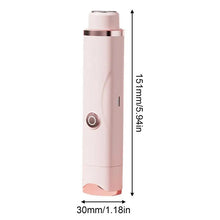 Load image into Gallery viewer, Electric Shaver For Women Legs Wateerproof Woman Electric Shaver Women Bikini Trimmer Portable Electric Body Hair Trimmer Women
