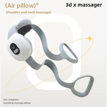 Load image into Gallery viewer, Multi Functional Household Portable Neck Massage Pillow Electric Hot Compress Kneading Cervical Trapezius Muscle Massager
