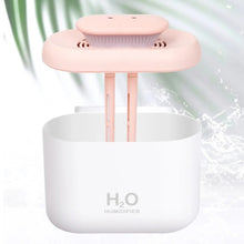 Load image into Gallery viewer, Diffusion Aromatherapy Humidifier Large Capacity 3.3L Double Spray Portable USB Ultrasonic Cold Mist Sprayer
