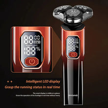 Load image into Gallery viewer, New Hair Trimmer Men's Electric Shaver Set 4D 3 Head Waterproof Razor Beard Trimmer Intelligent Display Men's Razor
