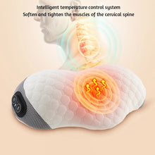 Load image into Gallery viewer, Soft Soulder Neck Vibration Massage Pillow Multi-Purpose Adjustables Smart Temperature Control Waist Massager For Women Men
