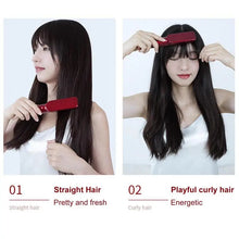 Load image into Gallery viewer, Hair Straightener Brush Electric Hot Comb Multifunctional Straight Hair Straightener Comb Curling Iron Hair Brush For Woman
