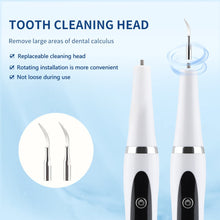 Load image into Gallery viewer, Ultrasonic Electric Tooth Cleaner Sonic Dental Scaler Calculus Tartar Remover USB Charger Plaque Stains Removal Teeth Whitening
